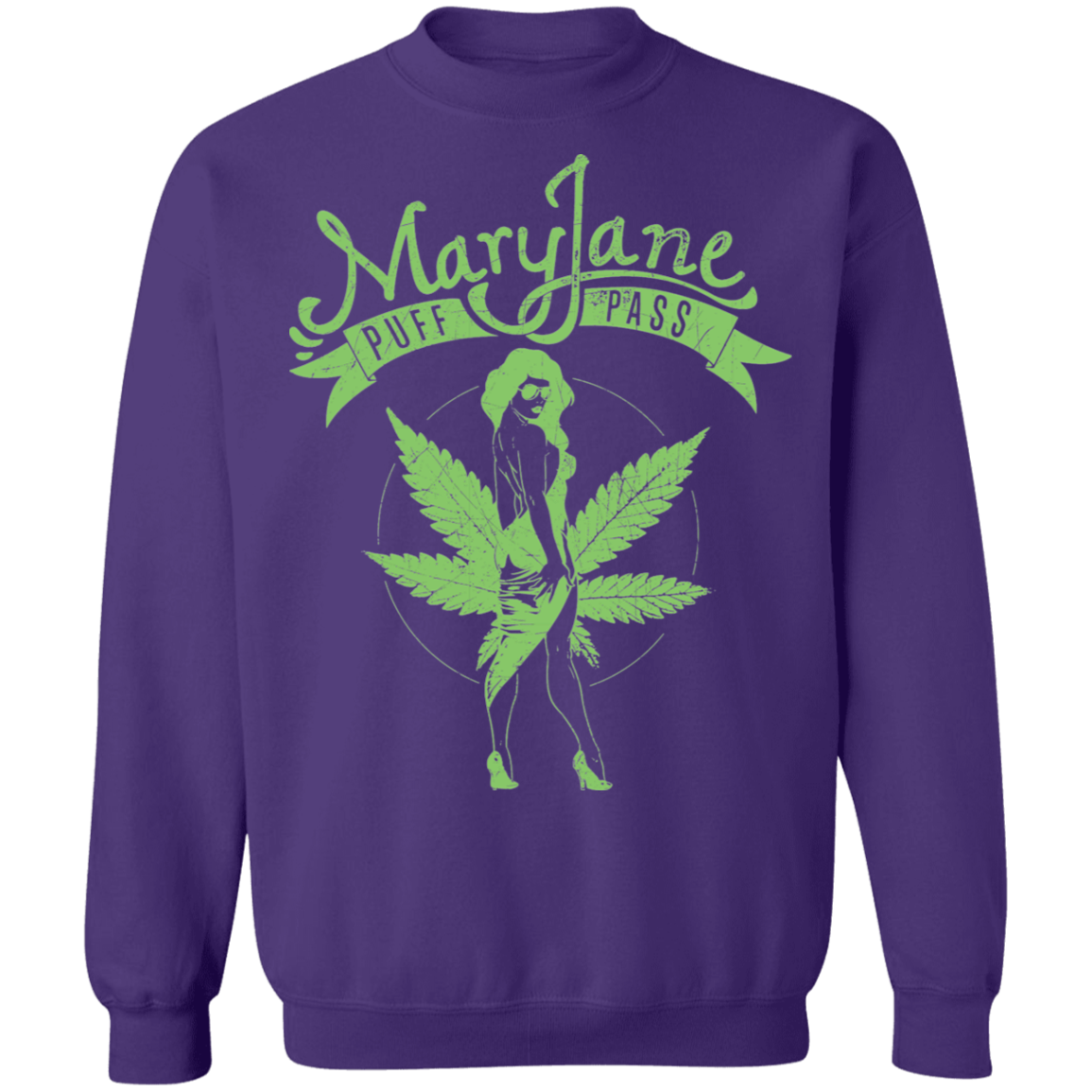 "MARY JANE" Crewneck Pullover Sweatshirt  8 oz.