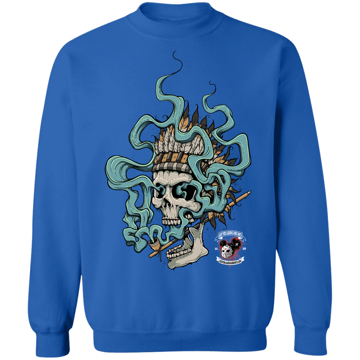 "HIGH CHIEF" Crewneck Pullover Sweatshirt  8 oz.