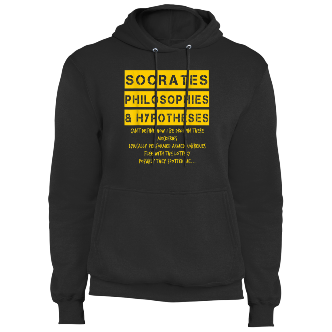 "SOCRATES" Core Fleece Pullover Hoodie