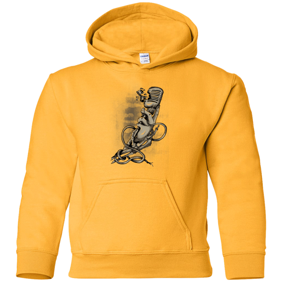 "MICROPHONE FIEND" Youth Pullover Hoodie