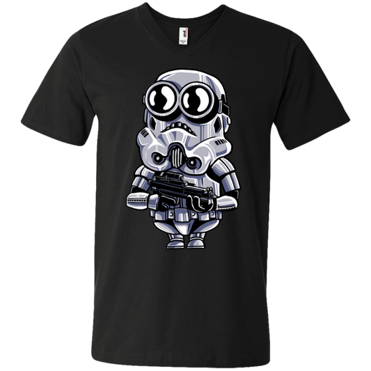 "MINION TROOPER" Men's Printed V-Neck T-Shirt