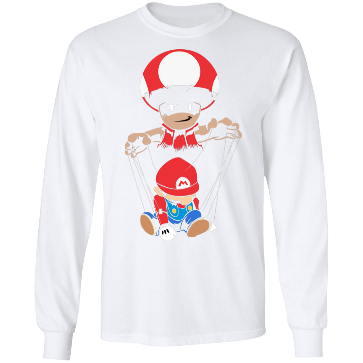 MARIO DOLL" LS Ultra Cotton T-Shirt