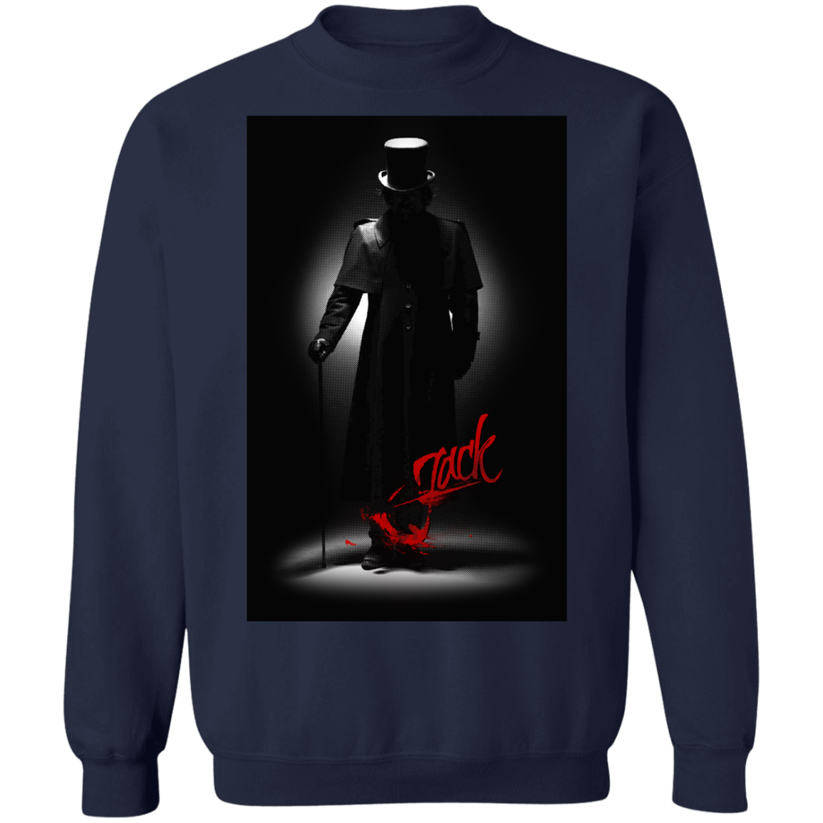 "JACK" Crewneck Pullover Sweatshirt  8 oz.