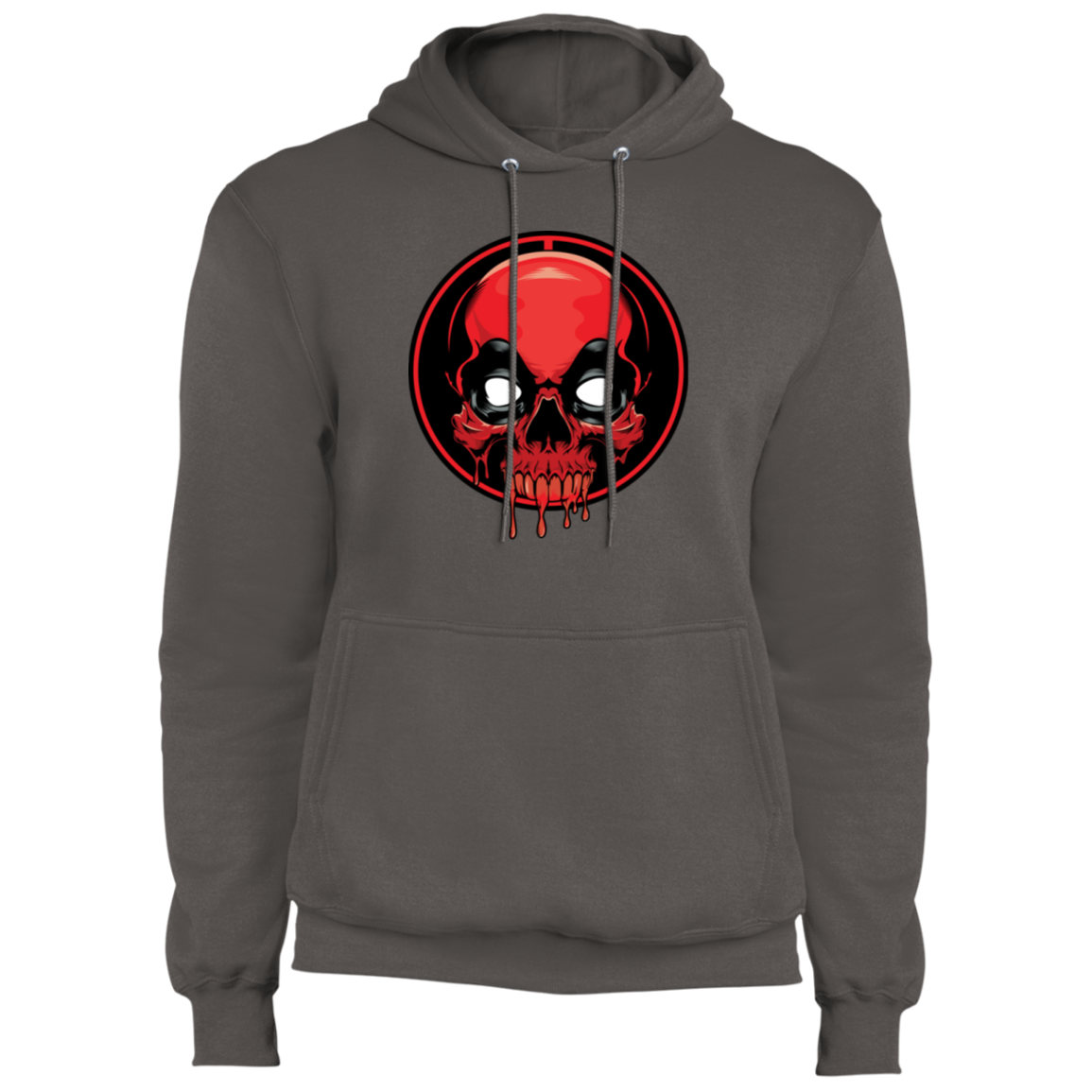 "SKULLPOOL" Core Fleece Pullover Hoodie