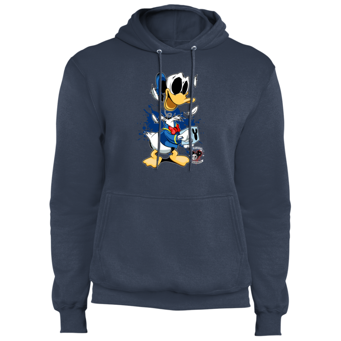 "DONALD IN A BOX" Core Fleece Pullover Hoodie