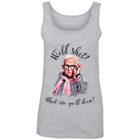 "WHAT ARE YOU" Ladies' 100% Ringspun Cotton Tank Top