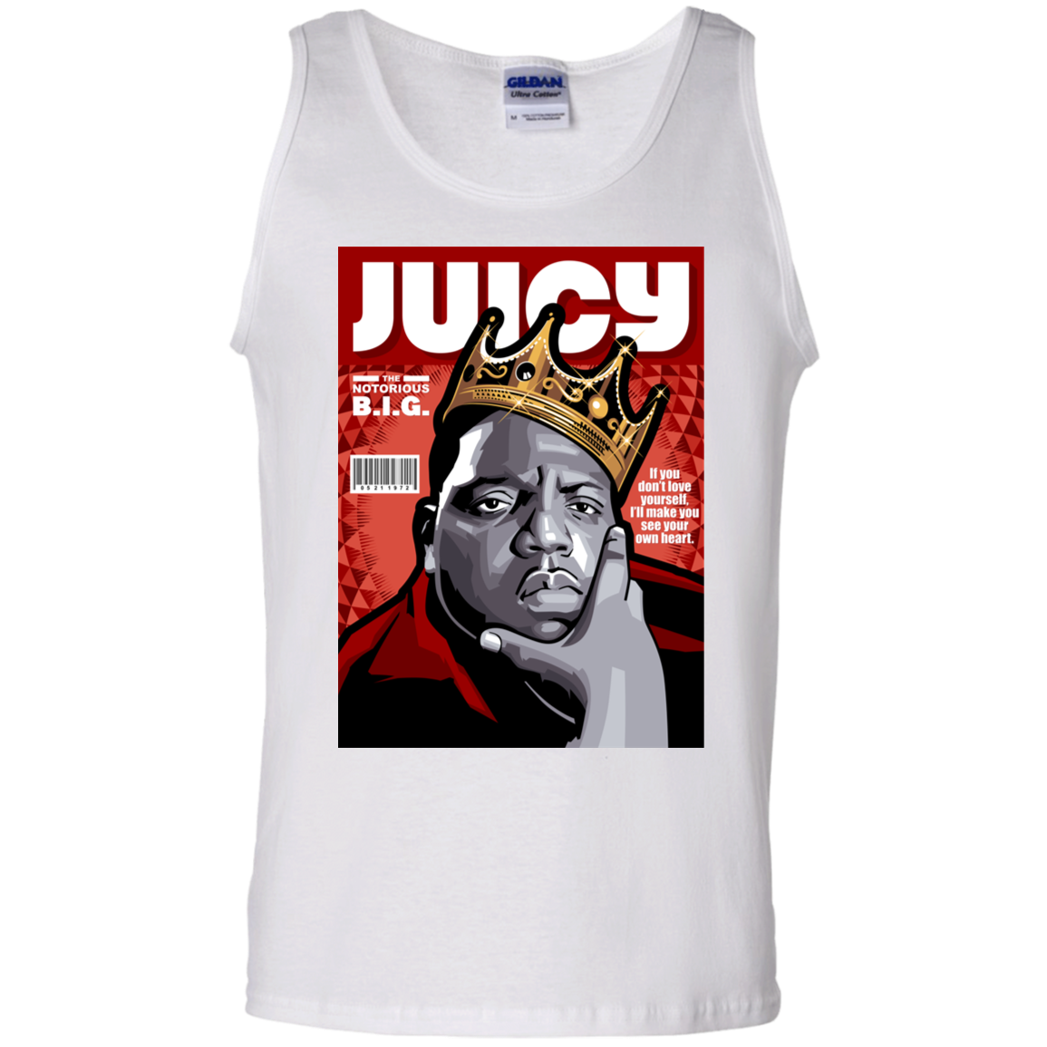 "JUICY"100% Cotton Tank Top