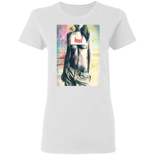 "LUST" Ladies' 5.3 oz. T-Shirt