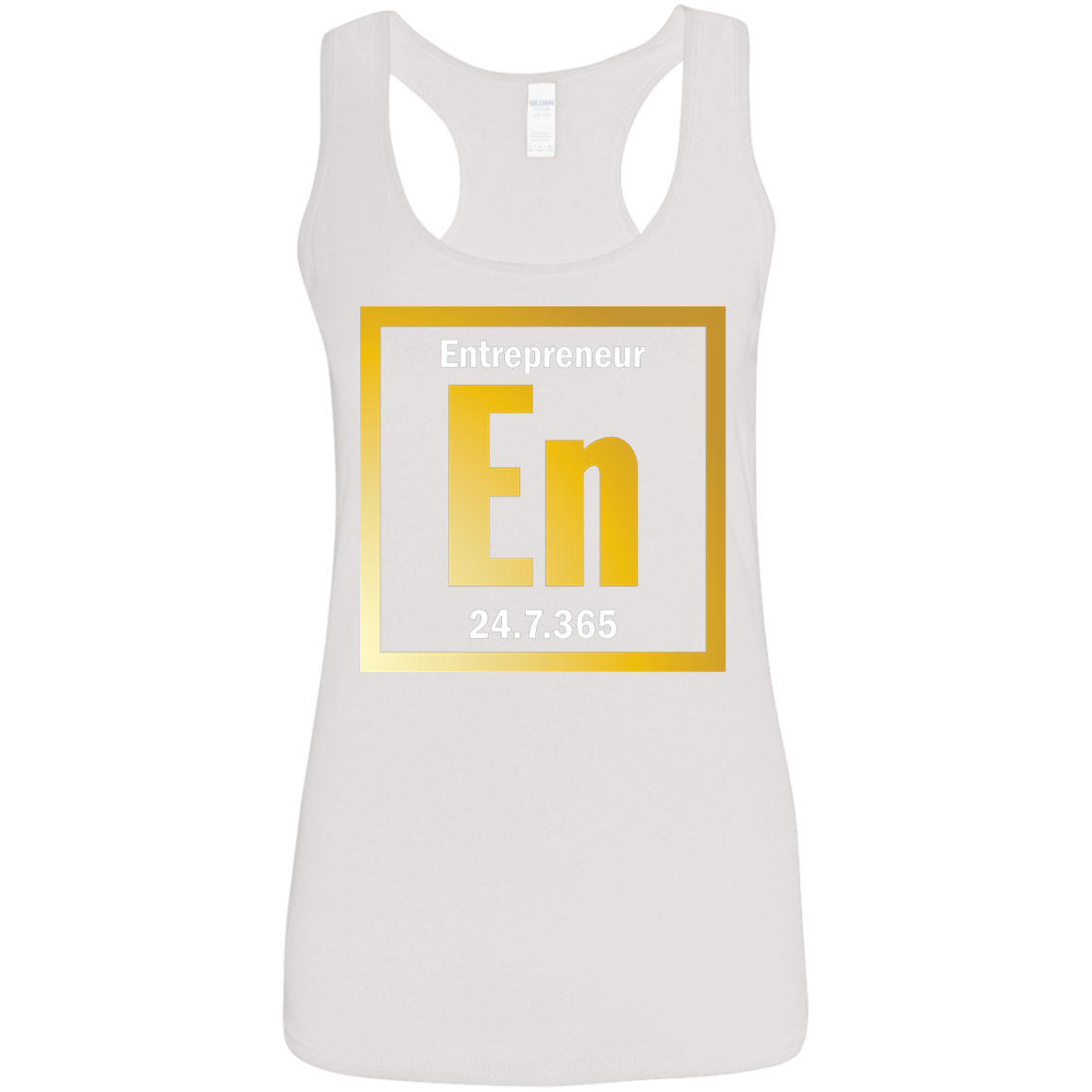 "En" Ladies' Softstyle Racerback Tank