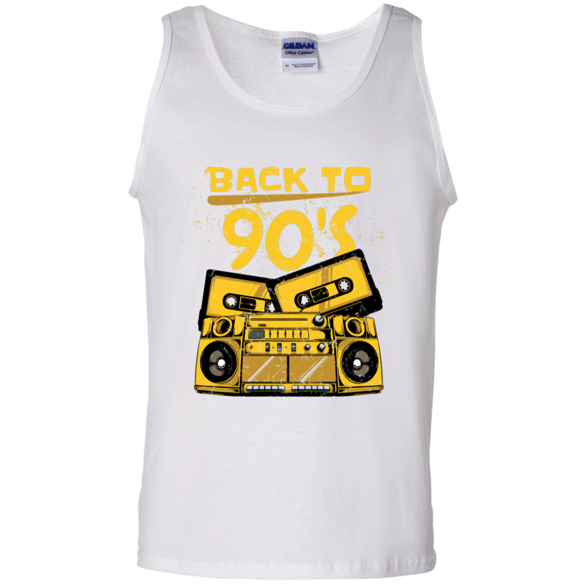 "BACK TO THE 90'S" 100% Cotton Tank Top