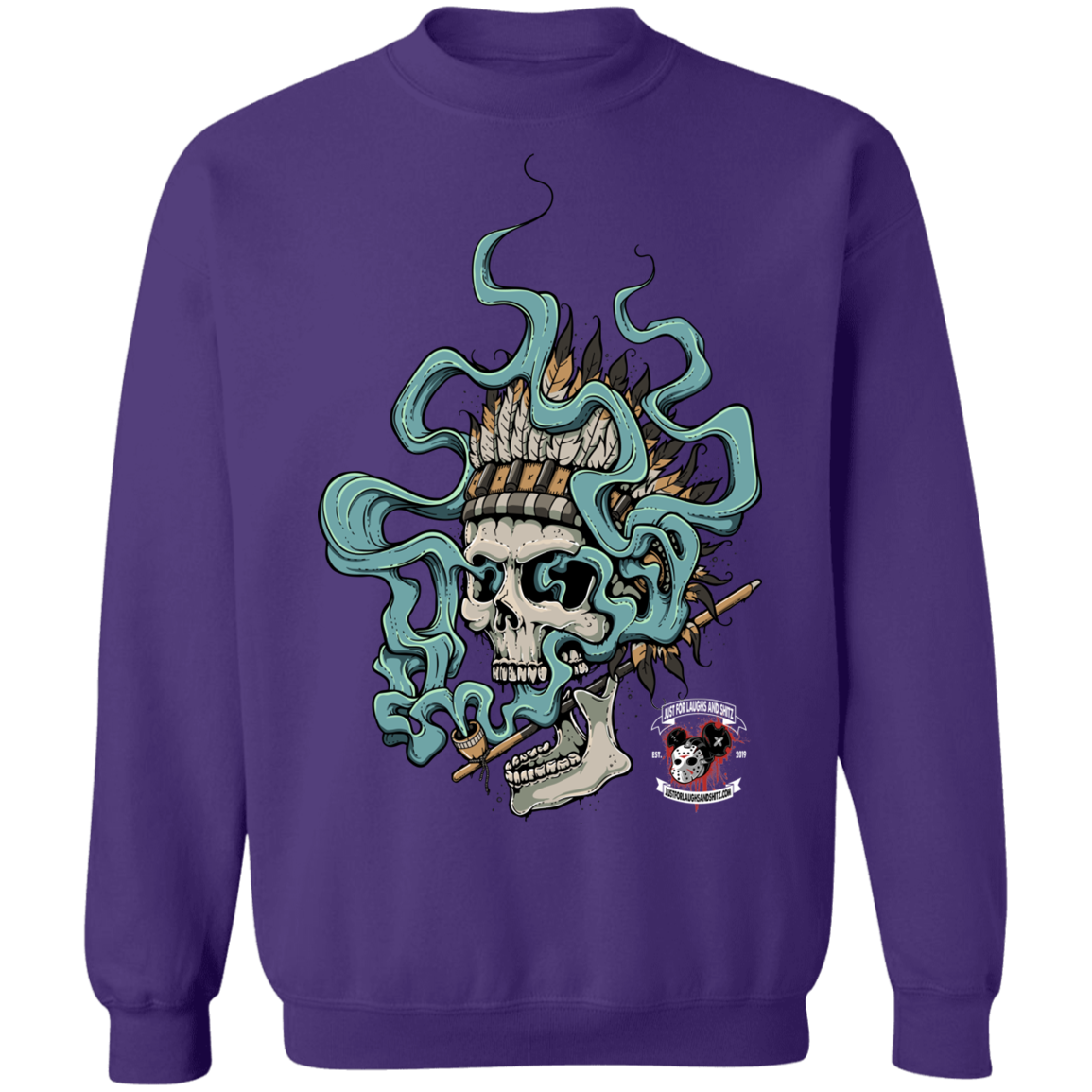 "HIGH CHIEF" Crewneck Pullover Sweatshirt  8 oz.