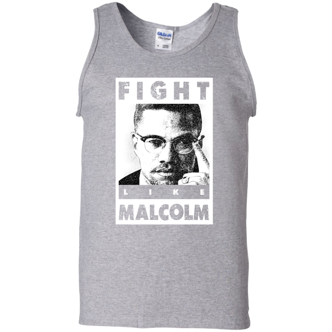 "LIKE MALCOLM" 100% Cotton Tank Top