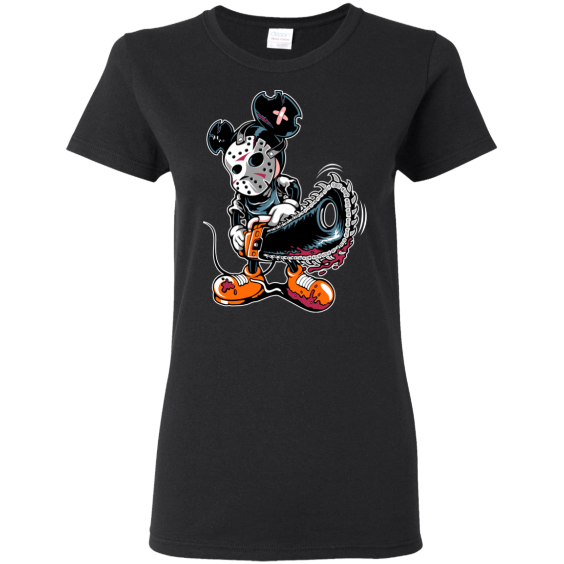 "MICKY PSYCHO" Ladies' 5.3 oz. T-Shirt