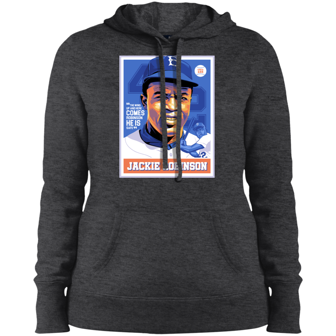 "JACKIE" Ladies' Pullover Hooded Sweatshirt