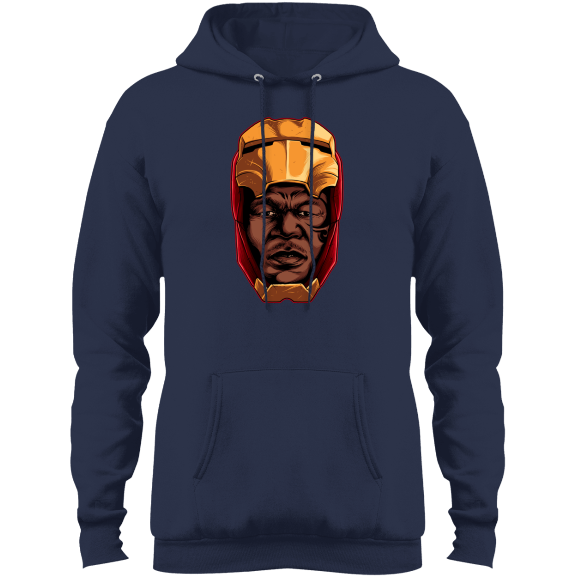 "THE REAL IRON". Core Fleece Pullover Hoodie