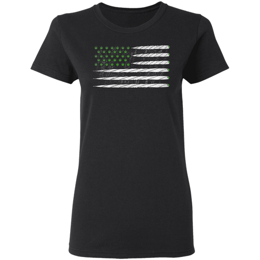 "JOINT FLAG" Ladies' 5.3 oz. T-Shirt