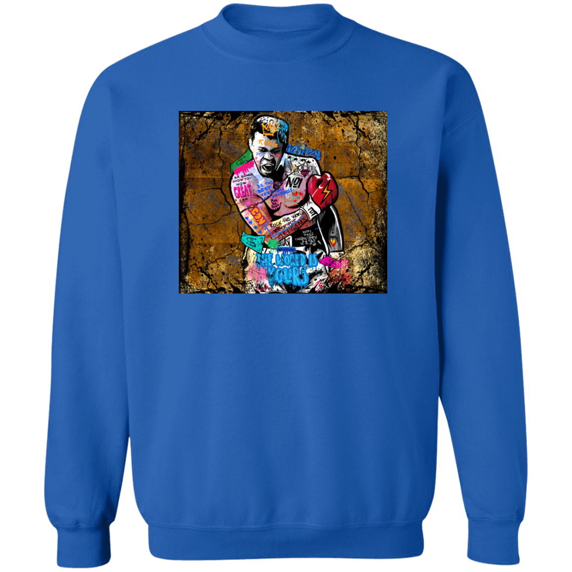 "THE GREATEST" Crewneck Pullover Sweatshirt