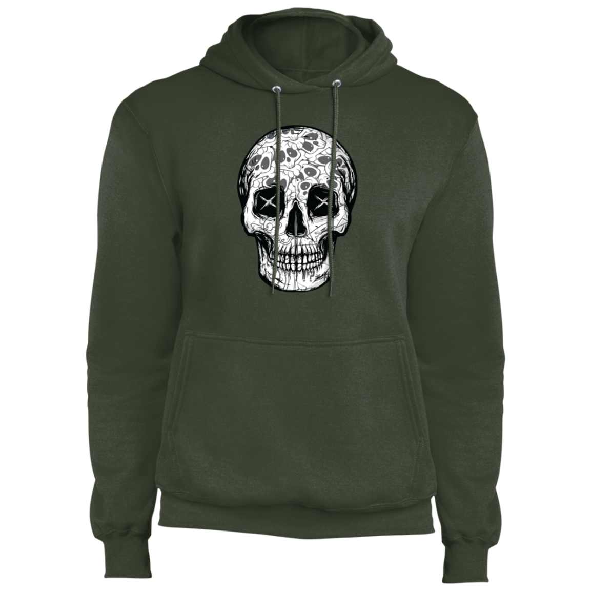 "SKULL HEADS" Core Fleece Pullover Hoodie