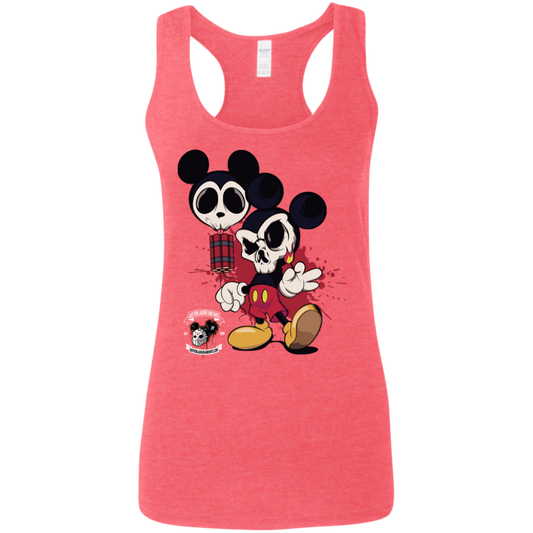 "MICKEY GO BOOM" Ladies' Softstyle Racerback Tank