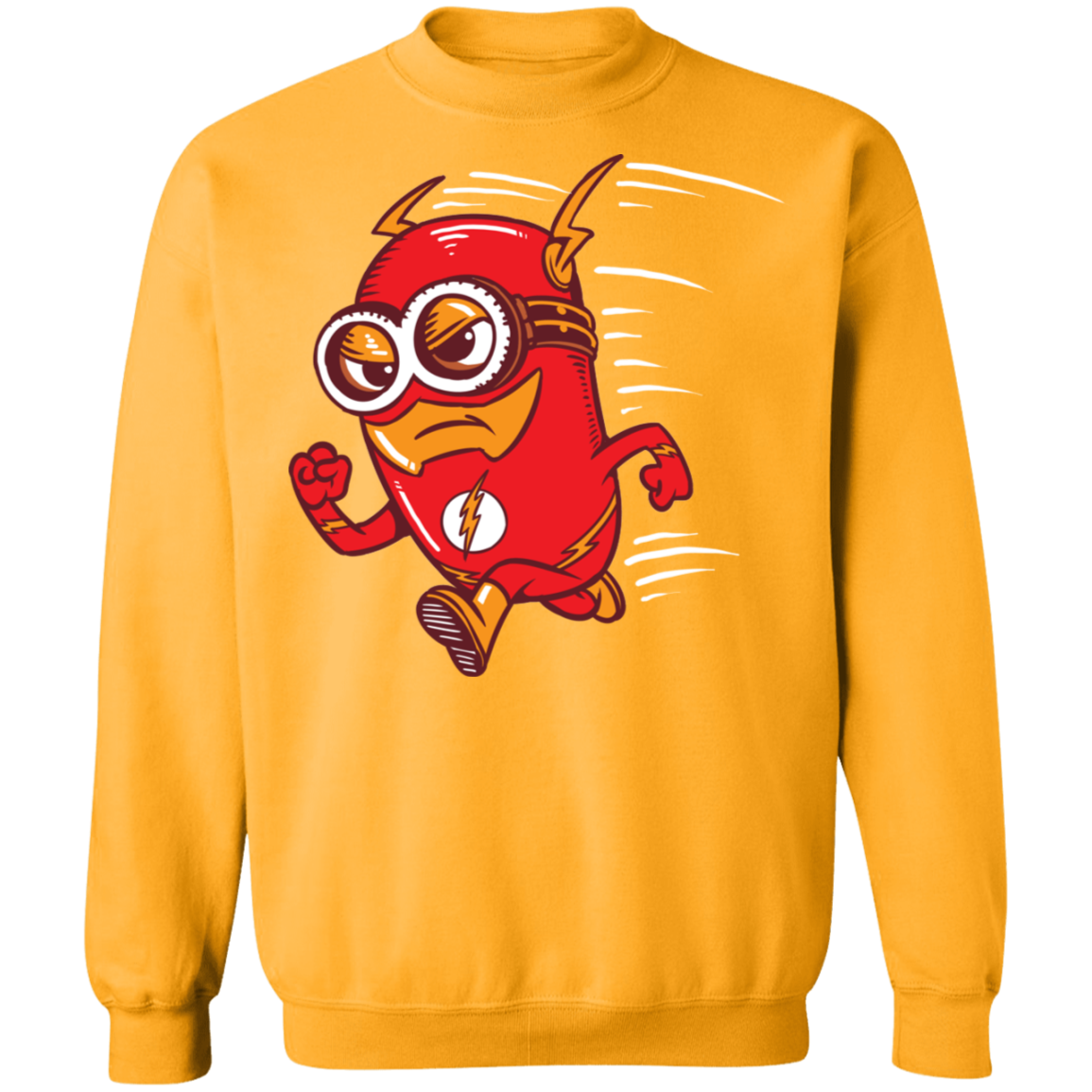 "FLASH MINION" Pullover Sweatshirt  8 oz.