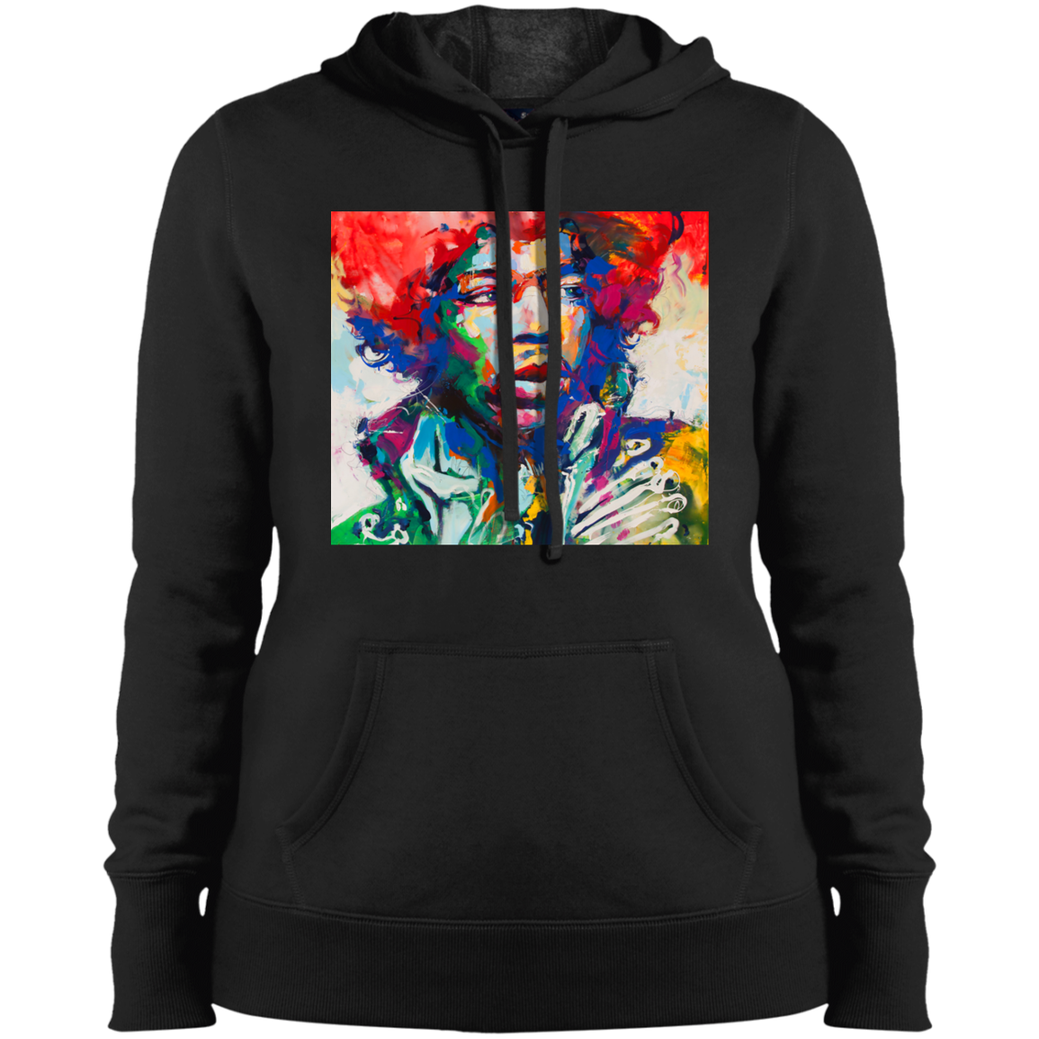 "HENDRIX" Ladies' Pullover Hooded Sweatshirt