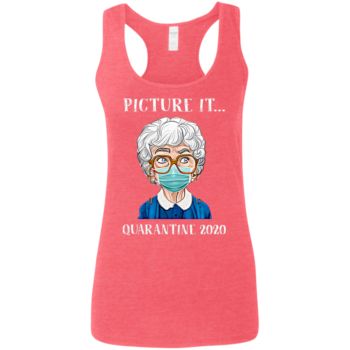 "PICTURE IT" Ladies' Softstyle Racerback Tank