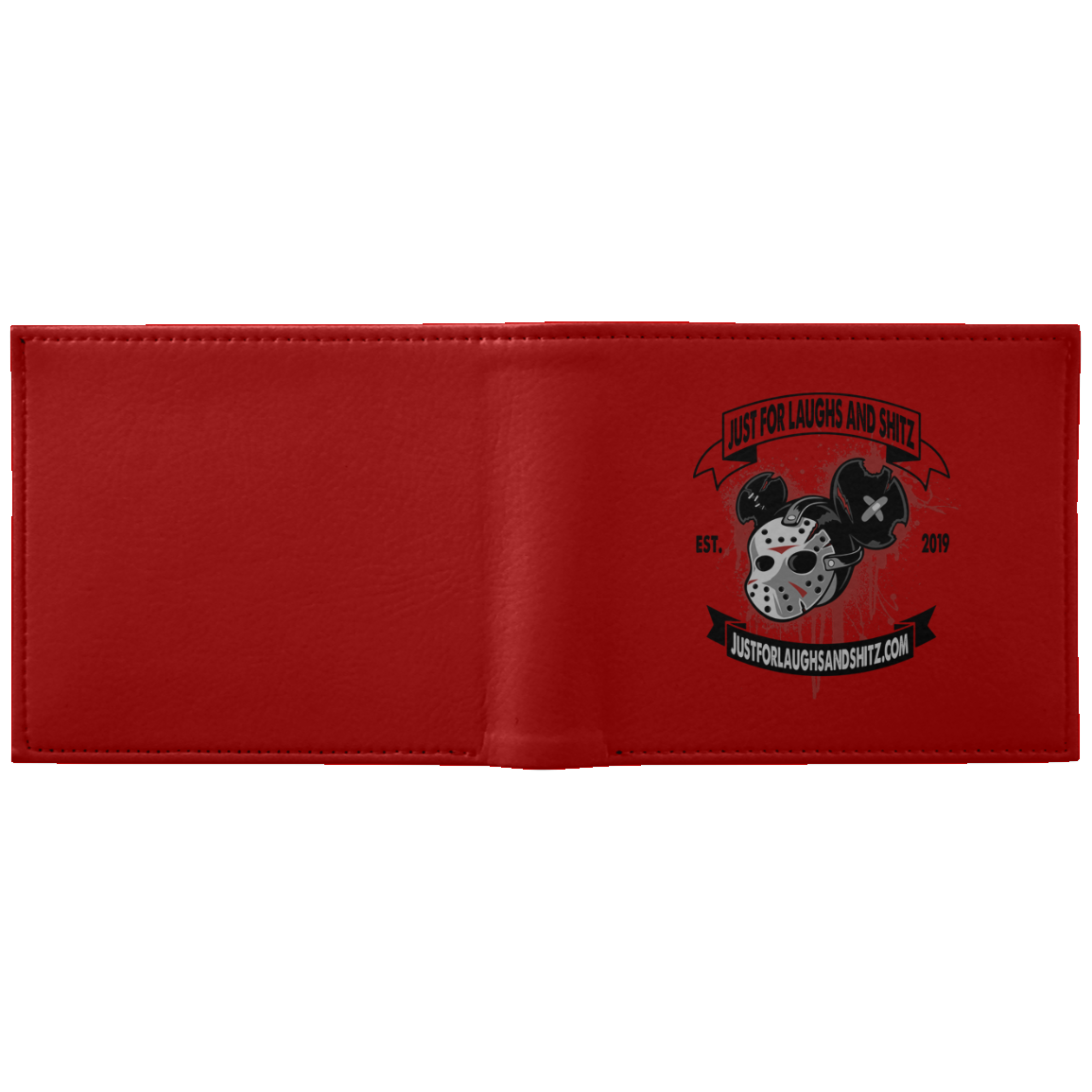 "MICKEY MASK" Wallet in black banner