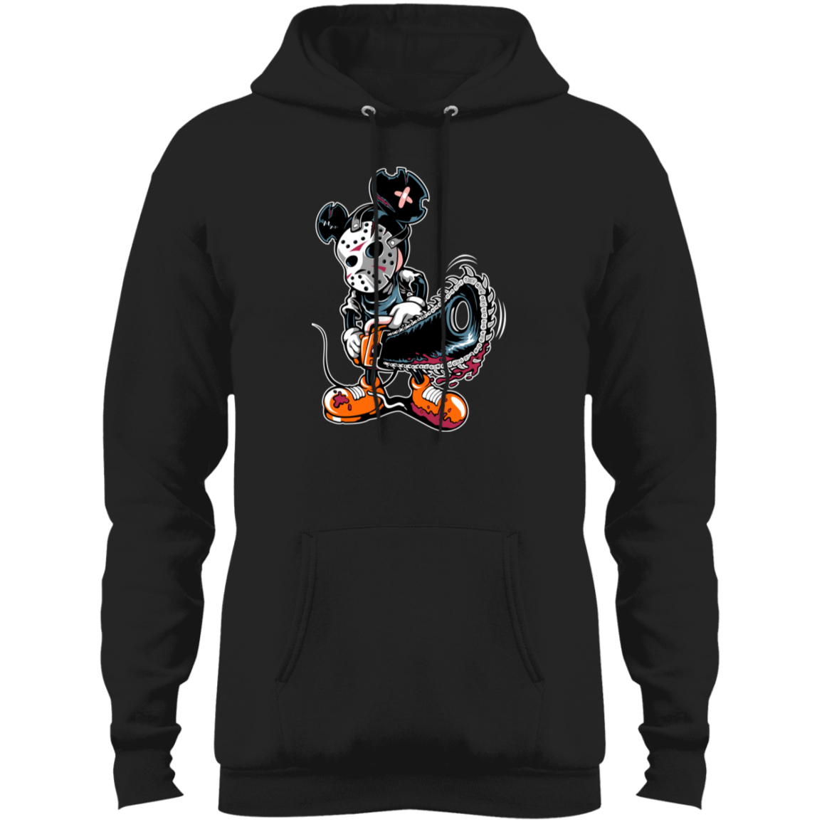 "MICKY PSYCHO" Core Fleece Pullover Hoodie