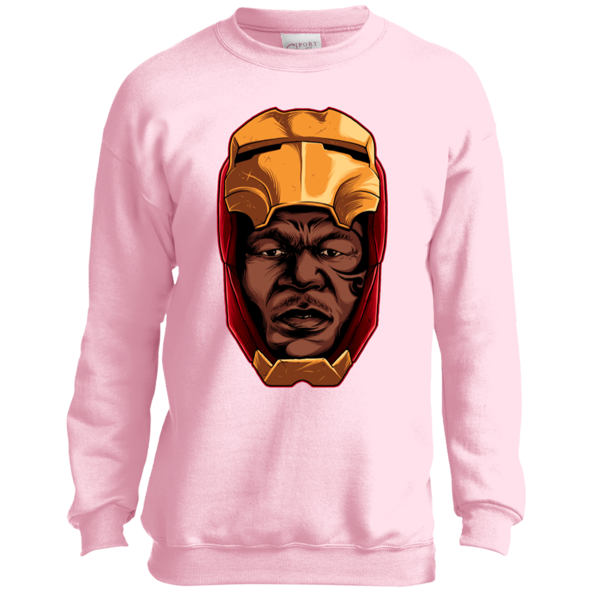 "THE REAL IRON" Youth Crewneck Sweatshirt