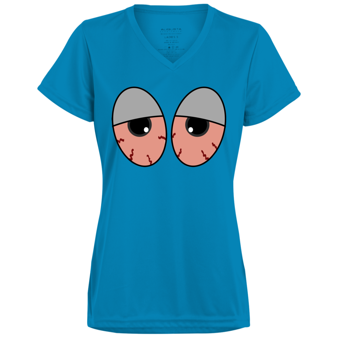 "RED EYES" Ladies' Wicking T-Shirt