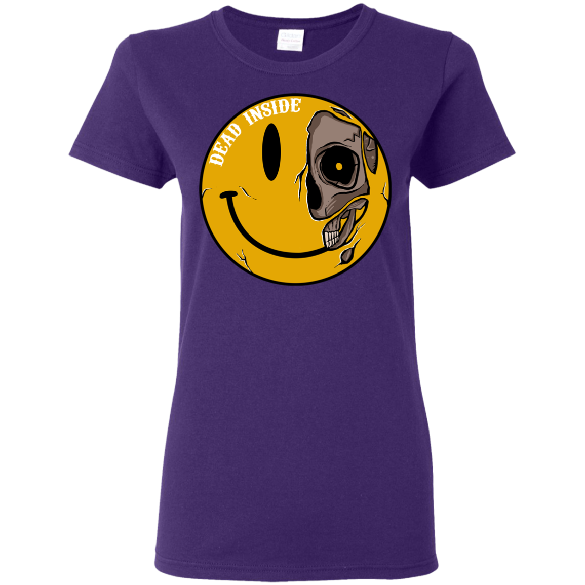 "DEAD INSIDE" Ladies' 5.3 oz. T-Shirt