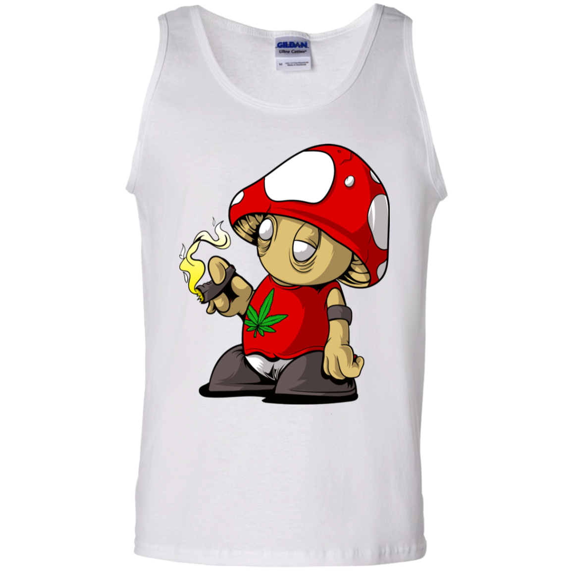 "MUSHROOM CLOUDS" 100% Cotton Tank Top