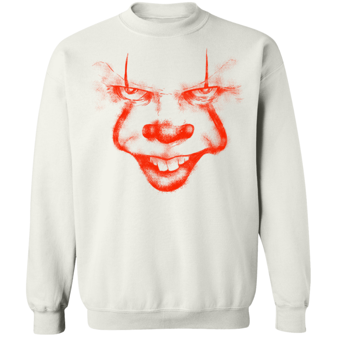 "CLOWN SAYS HELLO" Crewneck Pullover Sweatshirt  8 oz.