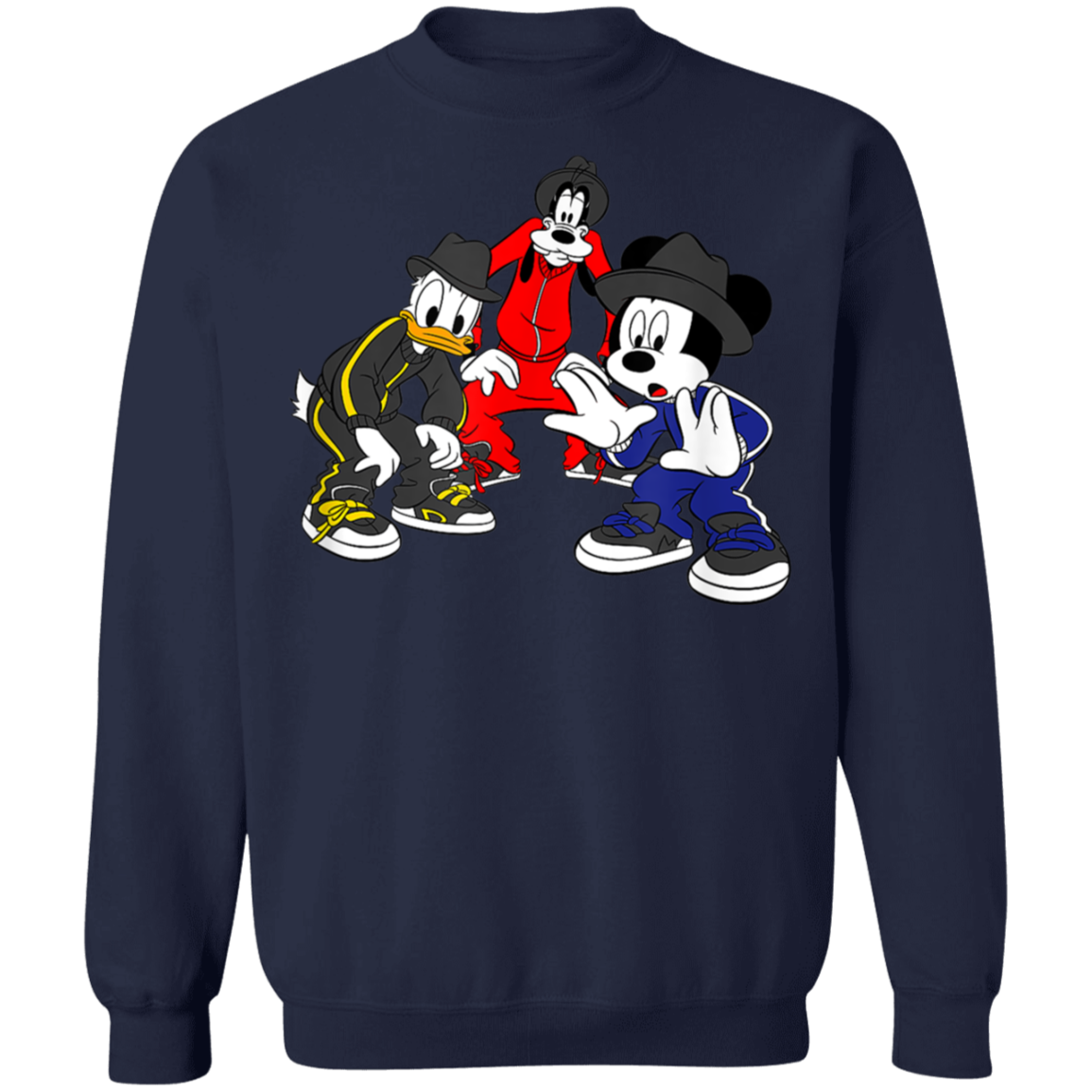 "CARTOON CYPHA" Crewneck Pullover Sweatshirt