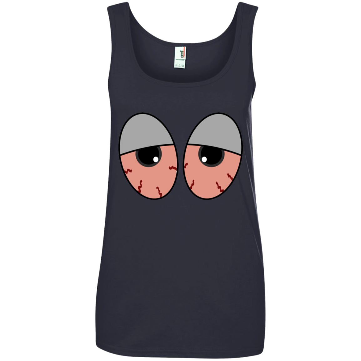 "RED EYES" Ladies' 100% Ringspun Cotton Tank Top