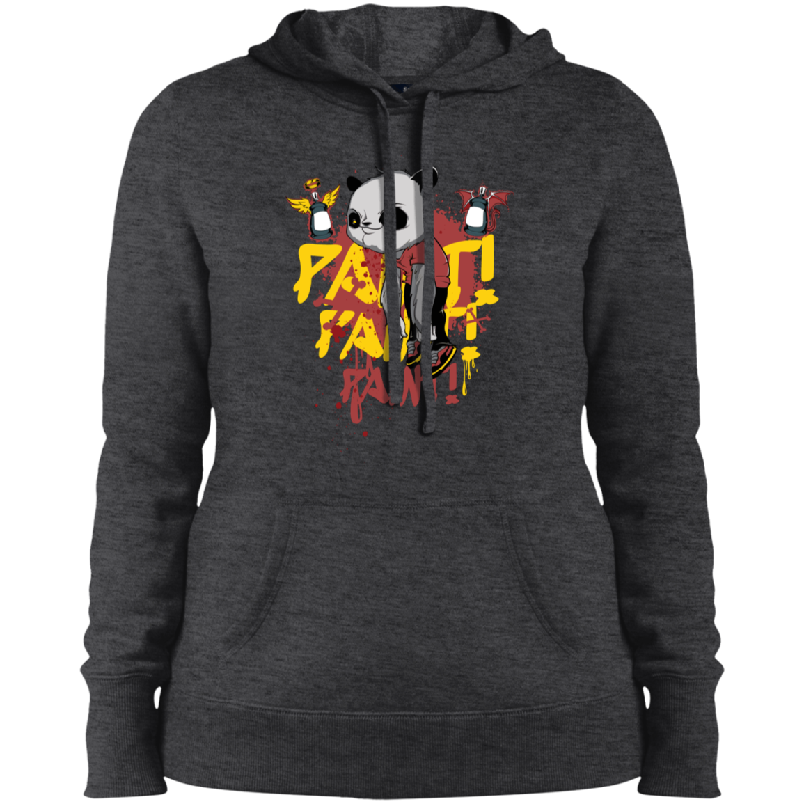 "PAINT PAINT PAINT" Ladies' Pullover Hooded Sweatshirt