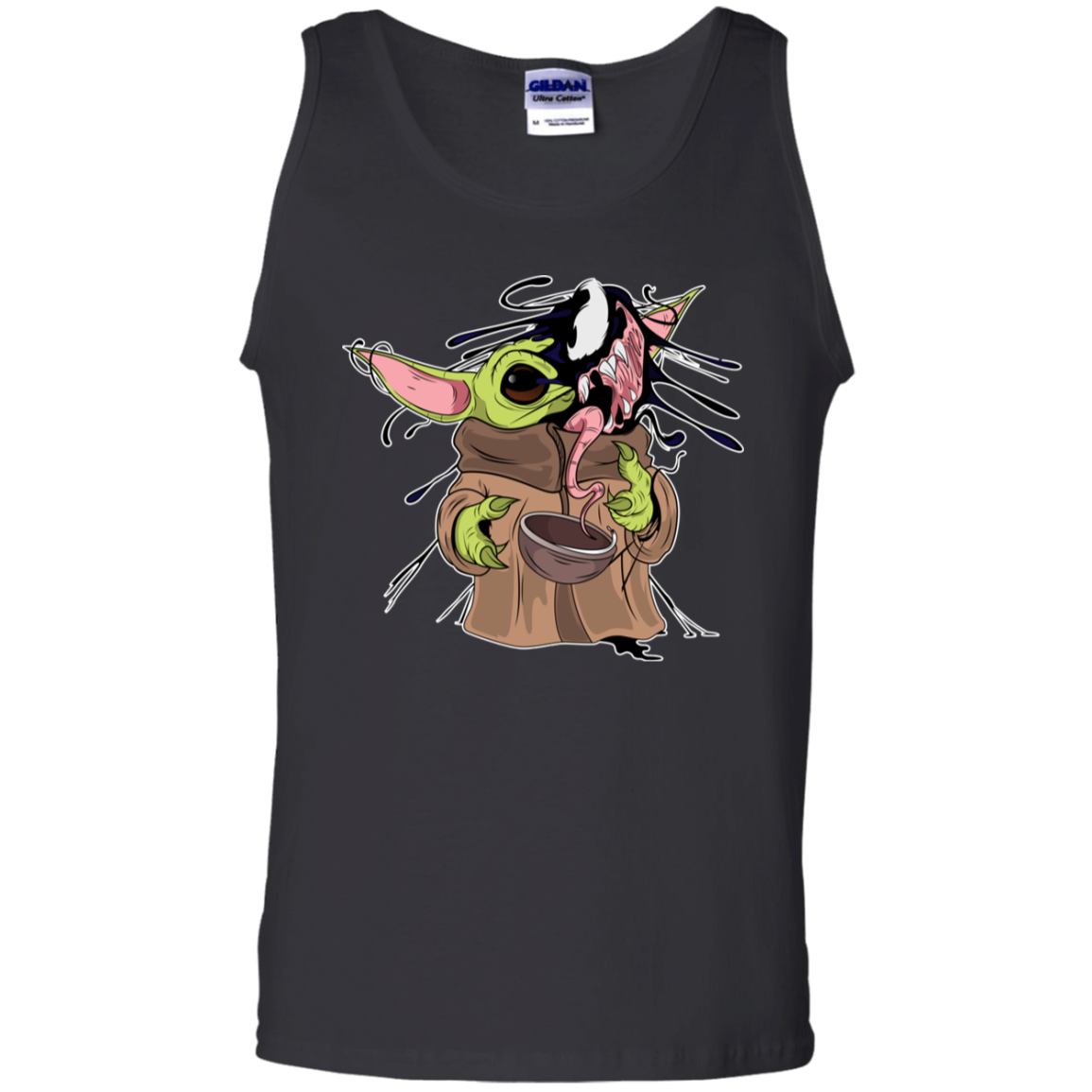 "BABY YODA VENOM"  100% Cotton Tank Top