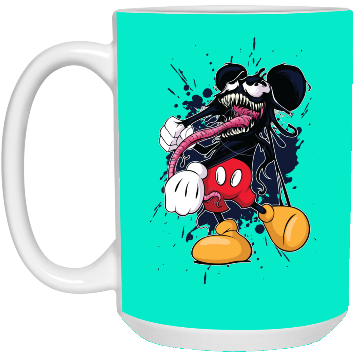 "VENOM MOUSE" 15 oz. White Mug