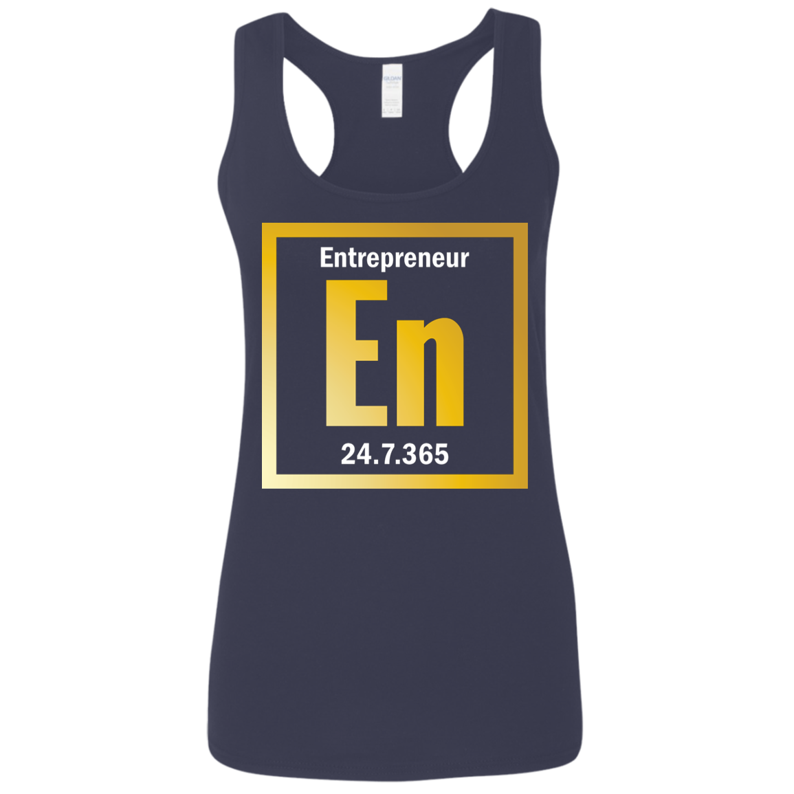 "En" Ladies' Softstyle Racerback Tank