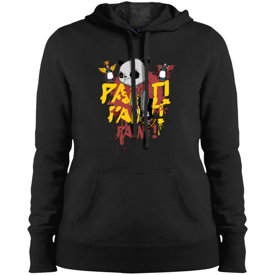 "PAINT PAINT PAINT" Ladies' Pullover Hooded Sweatshirt