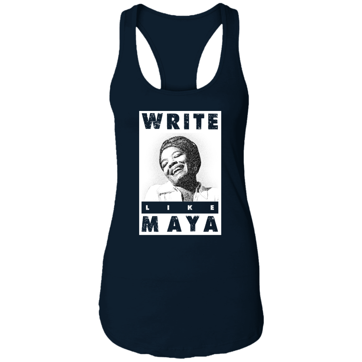 "LIKE MAYA" Ladies Ideal Racerback Tank