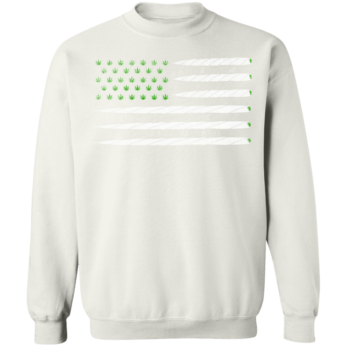 "JOINT FLAG" Crewneck Pullover Sweatshirt  8 oz.