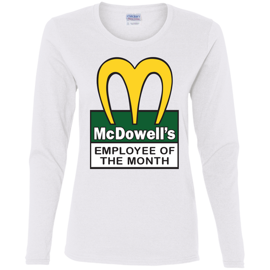 "EMPLOYEE OF THE MONTH" Ladies' Cotton LS T-Shirt