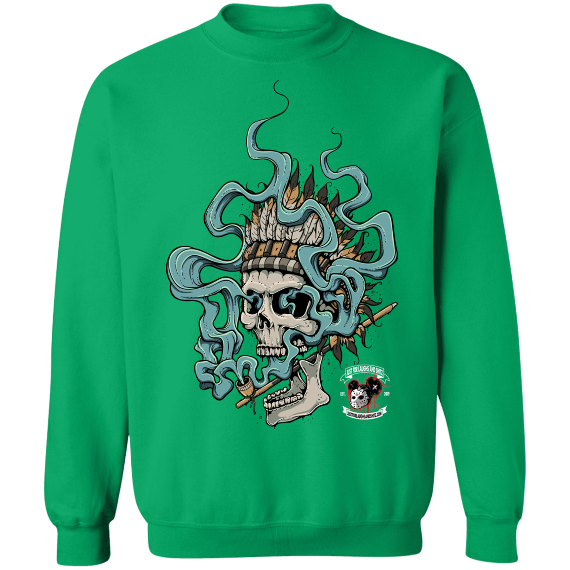 "HIGH CHIEF" Crewneck Pullover Sweatshirt  8 oz.