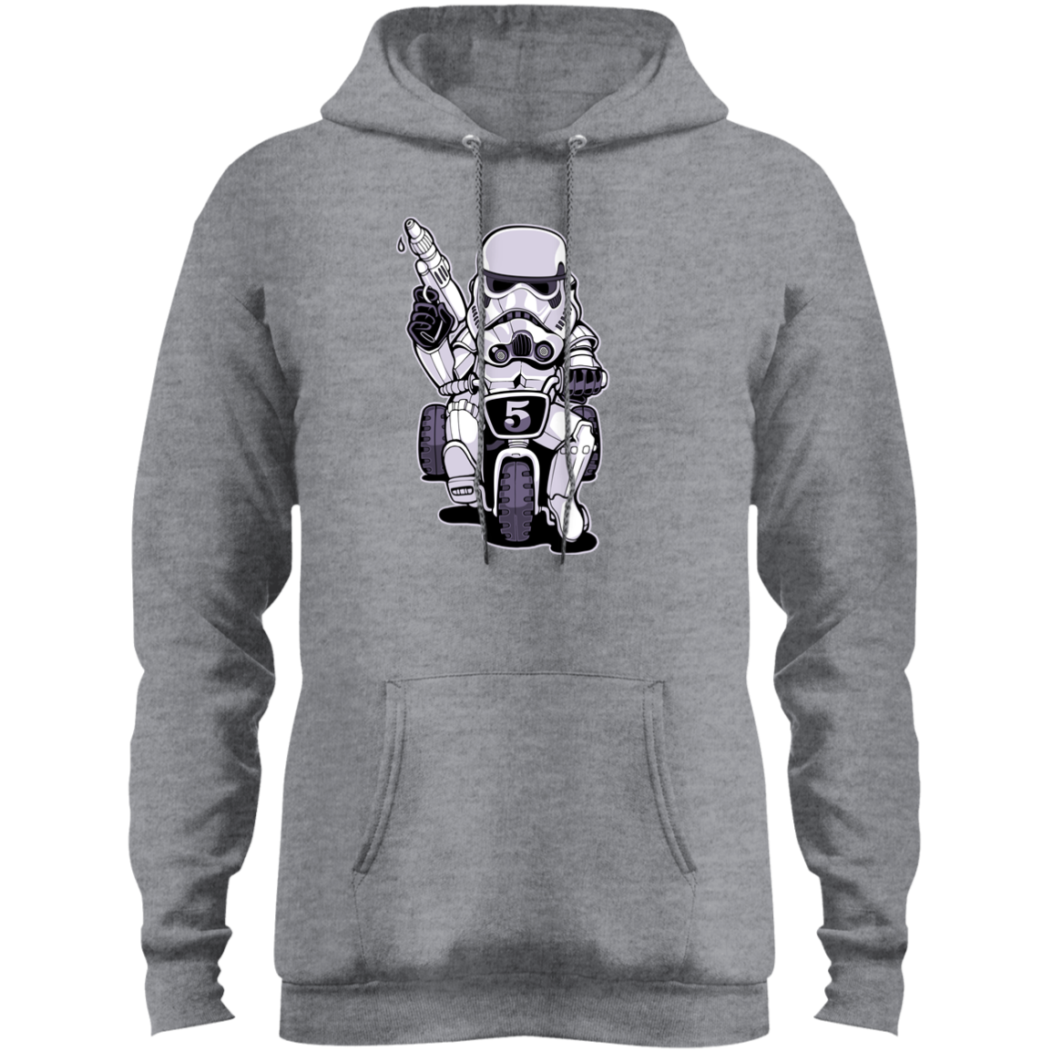 "TOOPER ON A BIKE" Core Fleece Pullover Hoodie