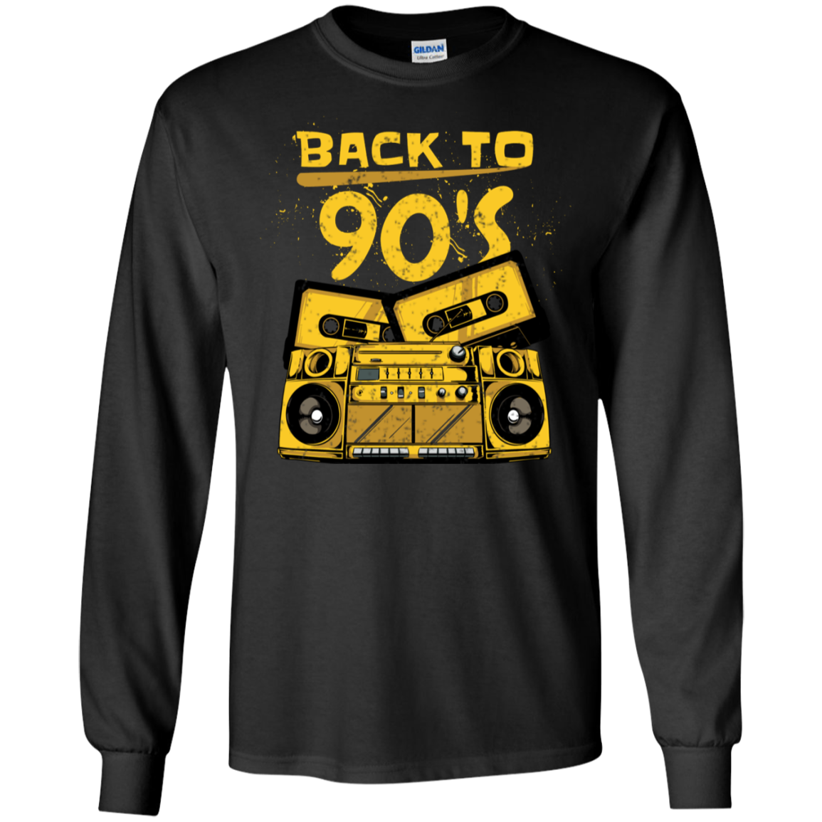 "BACK TO THE 90'S" LS Ultra Cotton T-Shirt