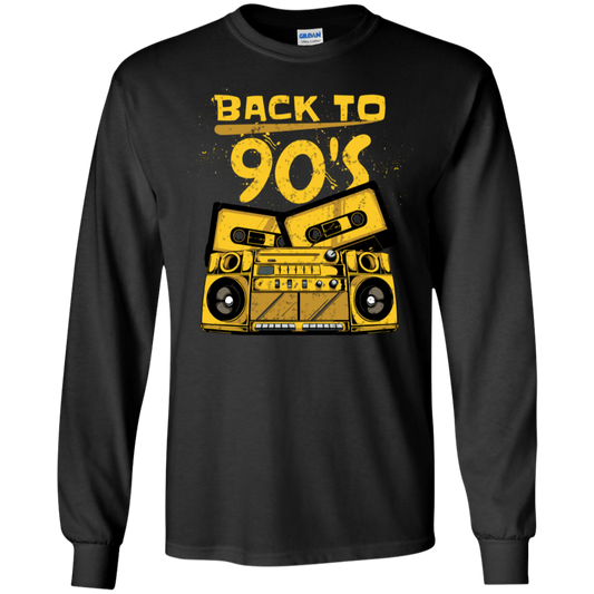 "BACK TO THE 90'S" LS Ultra Cotton T-Shirt