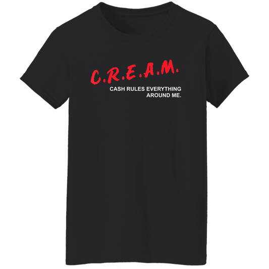 "CREAM" Ladies' 5.3 oz. T-Shirt
