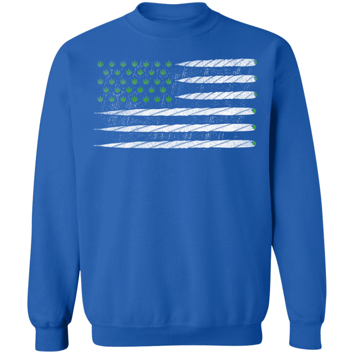 "JOINT FLAG" Crewneck Pullover Sweatshirt  8 oz.