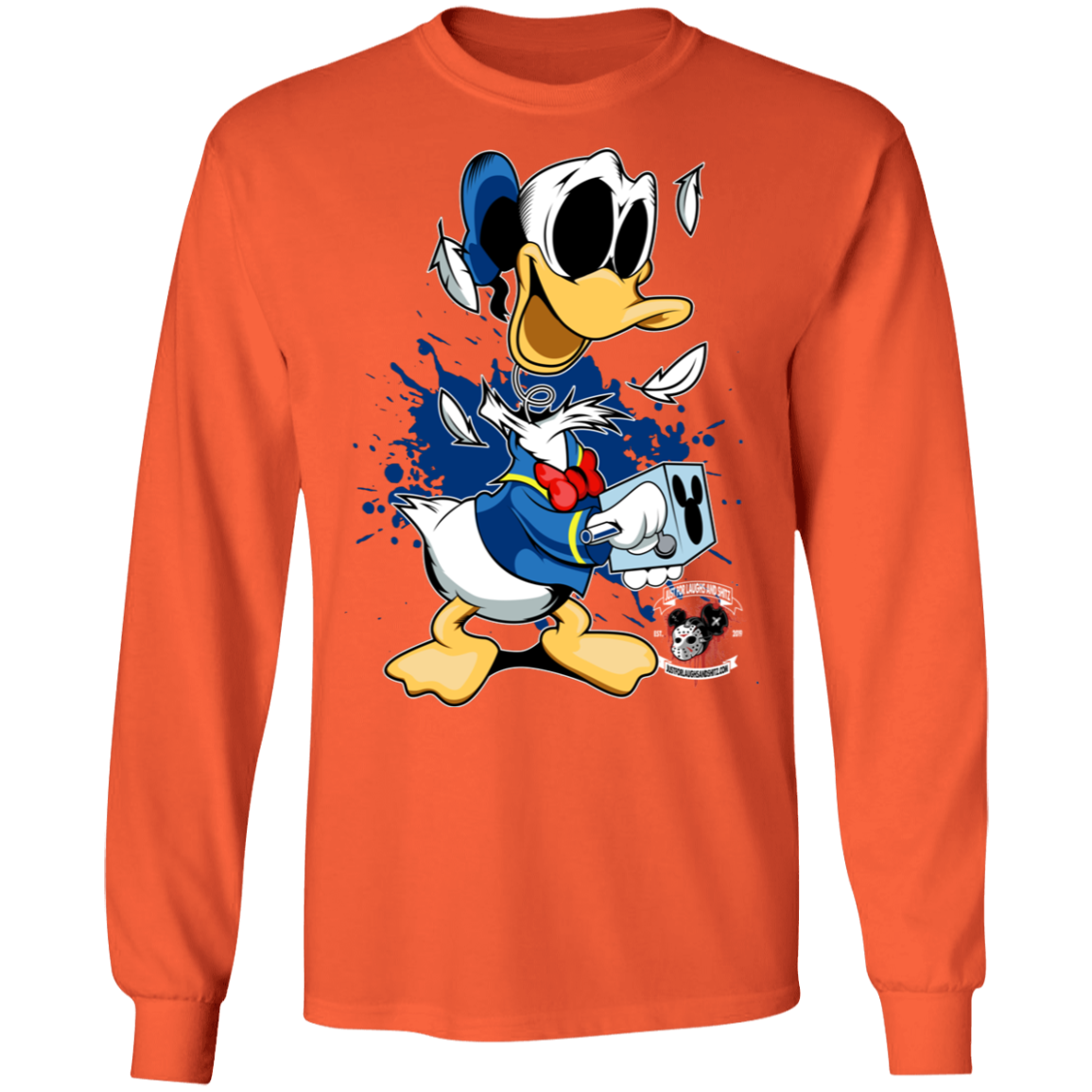 "DONALD IN A BOX" LS Ultra Cotton T-Shirt